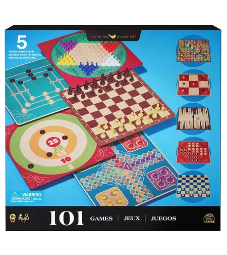 Комплект 101 настолни игри Spin Master