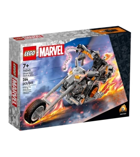 LEGO® Marvel Ghost Rider Mech & Bike 76245