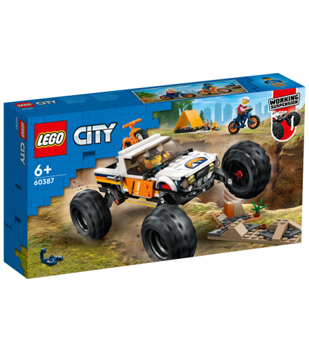 LEGO® City Офроуд приключения 4x4 60387