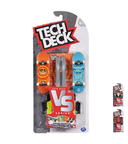 Игрален комплект Spin Master Tech Deck Versus Series 2 фингърборда, рампа и карти