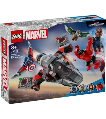 LEGO® Marvel Битка на Капитан Америка срещу Червения Хълк 76292