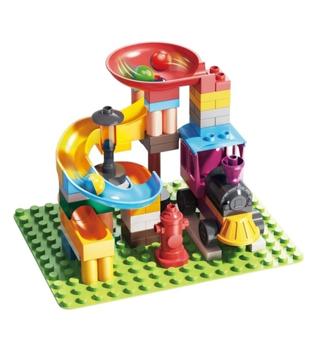 Конструктор Feelo Slide Series Small Train Slide, 76 ч.