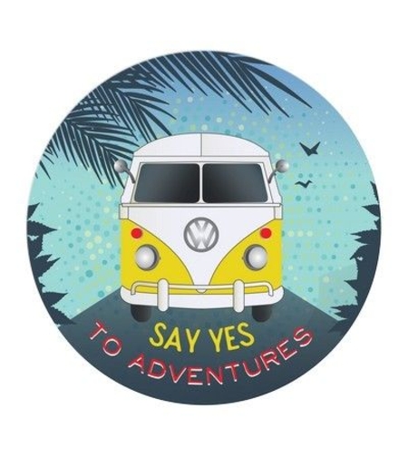 Табелка - картичка - Say yes to adventures