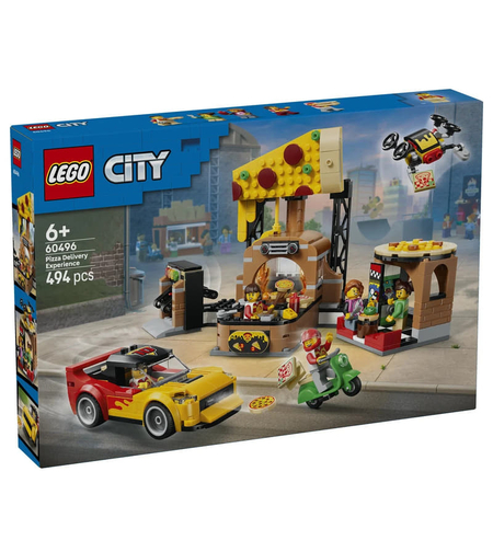 LEGO® City Доставка на пица с превозни средства 60496