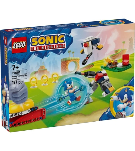 LEGO® Sonic Сблъсък край лагерния огън на Sonic 77001