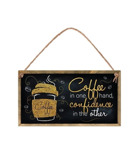 Табелка - Coffee In One Hand