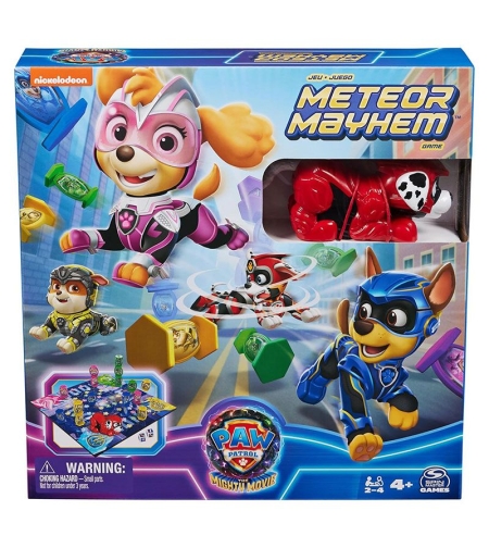 Детска настолна игра Spin Master Paw Patrol Meteor Mayhem
