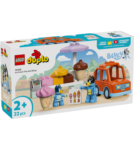 LEGO® DUPLO® Bluey сладоледено приключение с Блуи 10458