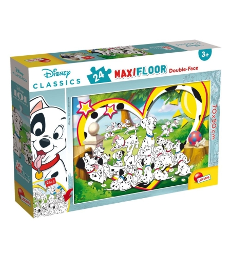 Пъзел Lisciani MAXI 101 Dalmatians 24 ч.