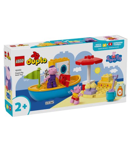 LEGO® DUPLO® Пътуване с лодка на Пепа 10432