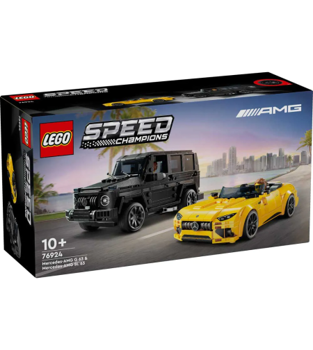 LEGO® Speed Champions Mercedes-AMG G 63 и Mercedes-AMG SL 63 76924