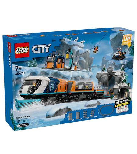 LEGO® City Полярен експресен влак за арктически изследователи 60470