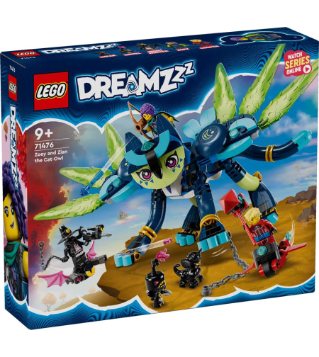 LEGO® DREAMZzz™ Зоуи и котката-бухал Злан 71476