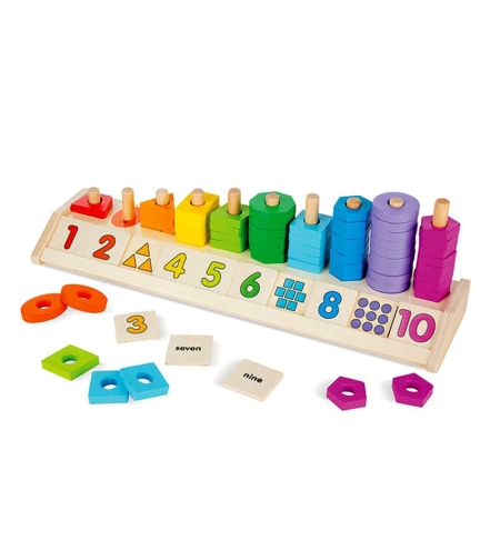 Дървено сметало с формички Melissa and Doug 19275