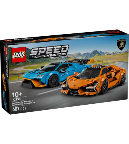 LEGO® Speed Champions Lamborghini Revuelto и Huracán STO 77238