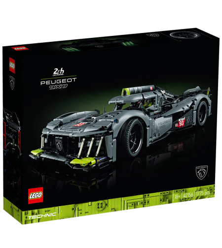 LEGO® Technic PEUGEOT 9X8 24H Le Mans Hybrid Hypercar 42156