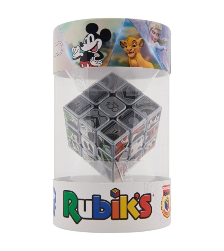 Логически пъзел куб на Рубик Spin Master Rubik Disney Platinum Кубче 3х3