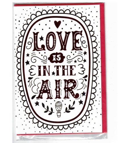 Картичка - Love is in the air