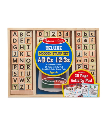 Дървени печати Melissa&Doug ABC 40118