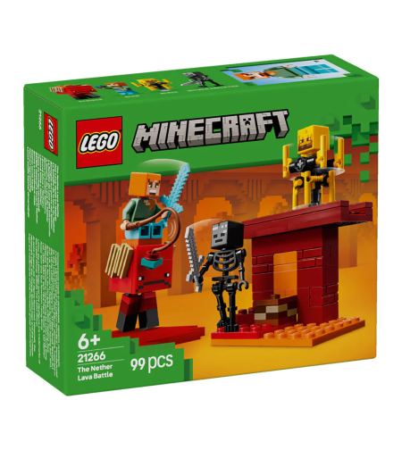 LEGO® Minecraft® Битка в пъклената лава 21266