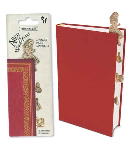 Vintage Отметки за книги - Alice in Wonderland