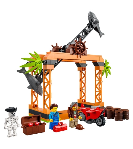 LEGO® City Stuntz Каскадьорско предизвикателство Shark Attack 60342