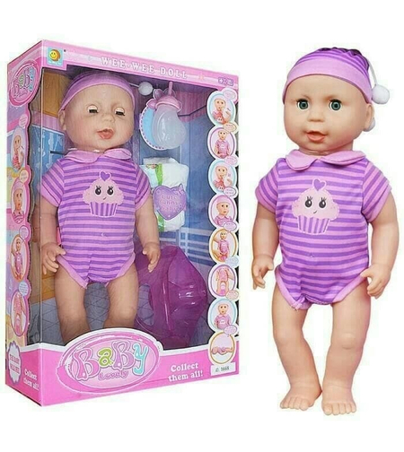 Кукла бебе Raya Toys С функции на батерии