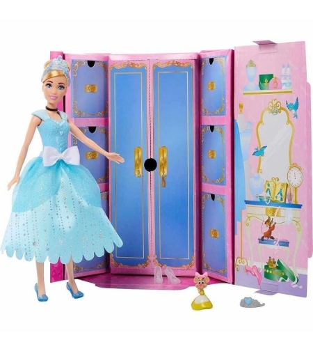Кукла с аксесоари Hasbro Disney Princess Cinderella Fashion Reveal 27 см.