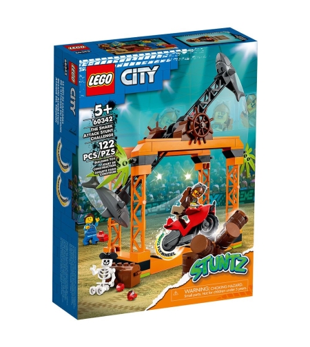 LEGO® City Stuntz Каскадьорско предизвикателство Shark Attack 60342