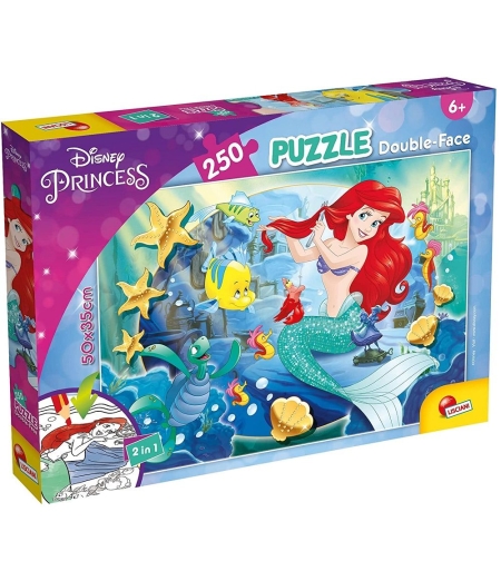 Пъзел Lisciani Double- face Disney Ариел 250ч.