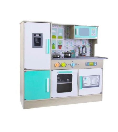 Дървена детска кухня Raya Toys Big Modern Kitchens