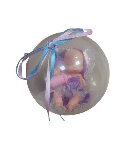 Малка кукла бебе Raya Toys в сфера, Асортимент