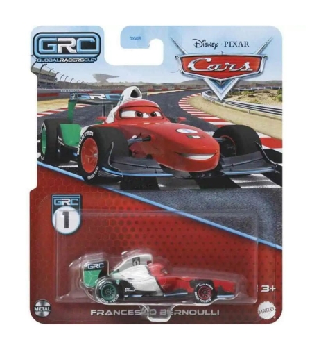 Метална количка Mattel Cars Francesco Bernoulli 1:55, HTY01