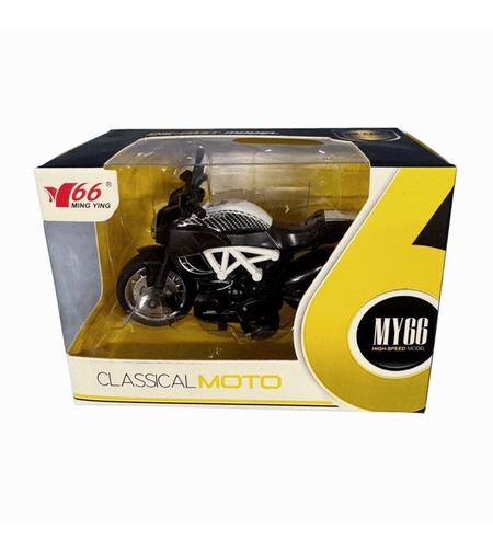 Мотор Ducati Raya Toys Classical moto, със звук и светлина, 1:14