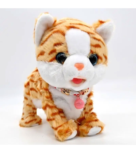 Интерактивна играчка Raya Toys Ходещо и мяукащо коте