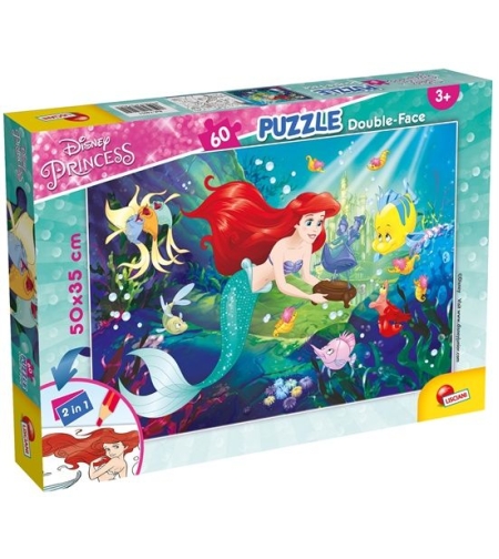 Детски пъзел Lisciani PLUS LITTLE MERMAID 60ч. 74051