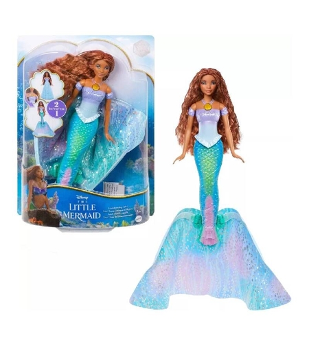 Кукла Mattel Disney The Little Mermaid Ариел, Трансформираща