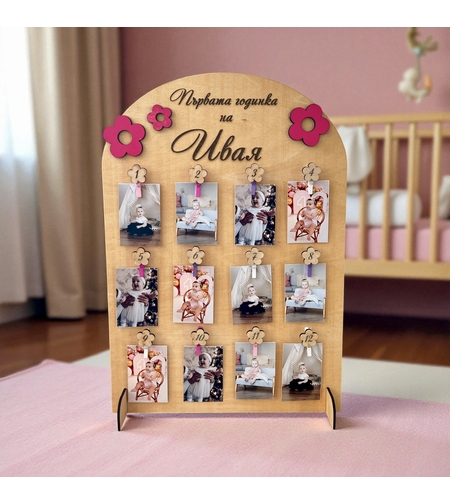 Табло за първата годинка - Ивая