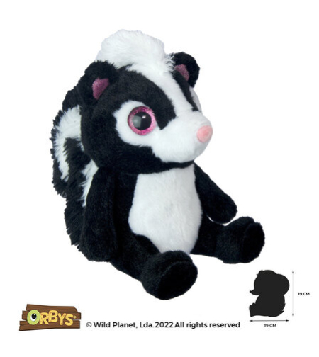 Плюшена играчка, Скункс 17см Wild Planet