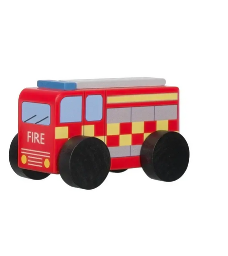 Дървена пожарна кола - Emergency Services