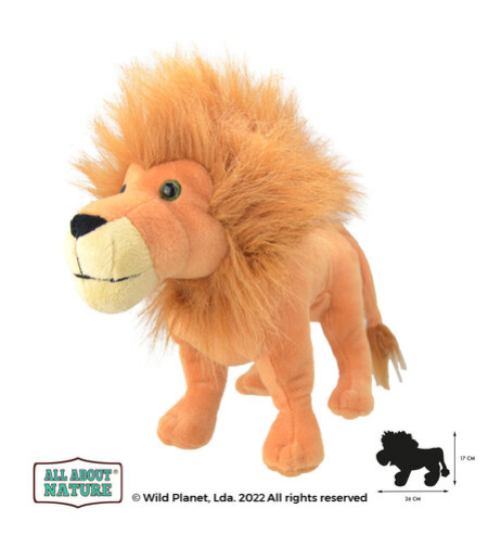 Плюшена играчка, Лъв 26см. Wild Planet