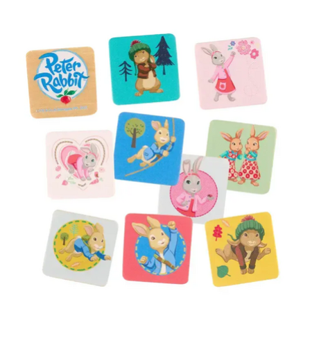 Игра за памет Peter Rabbit, Мемо