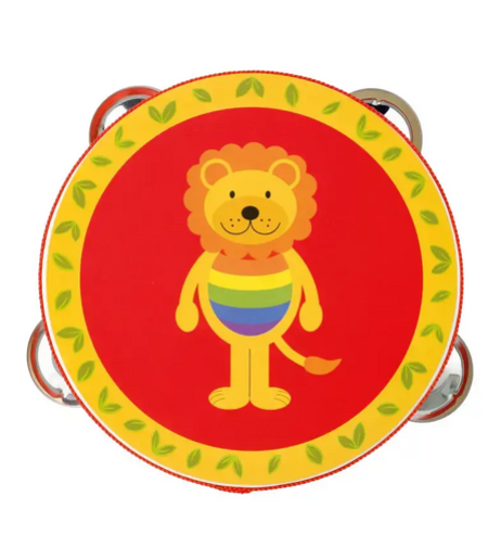Музикална играчка, дайре, Лъв (FSC®)