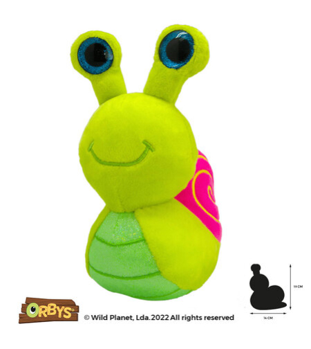 Плюшена играчка, Охлюв 19см. Wild Planet