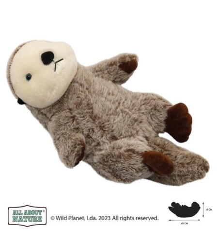 Плюшена играчка, Морска видра 40см. Wild Planet