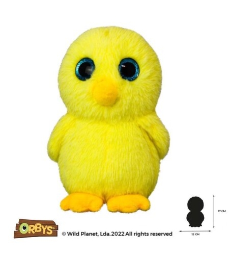 Плюшена играчка, Бебе пиле 15см Wild Planet