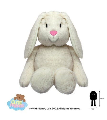 Плюшена играчка, Заек 34см Wild Planet