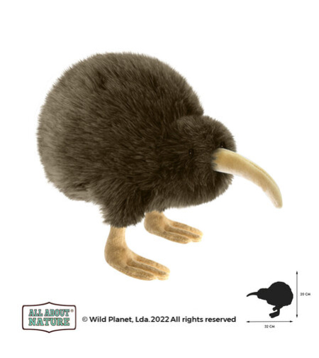 Плюшена играчка, Киви птица 32см Wild Planet