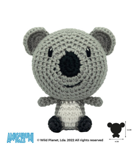 Ръчно плетена играчка, Коала 12см Wild Planet