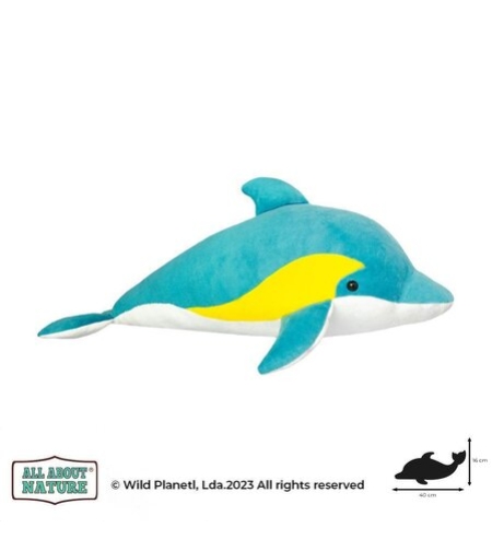 Плюшена играчка, Делфин 41см. Wild Planet